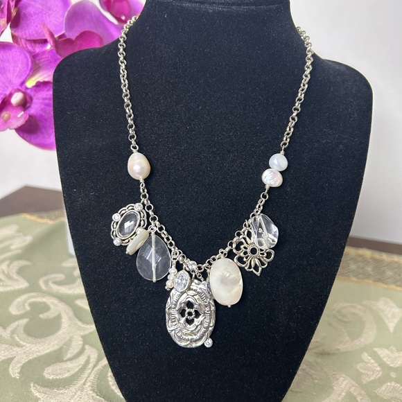 Silpada Enchanted Necklace- Mother-of-Pearl - Picture 3 of 4